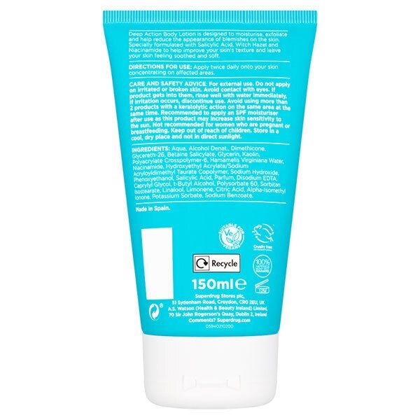 DNR Superdrug Deep Action Body Lotion 150ML GOODS Superdrug   