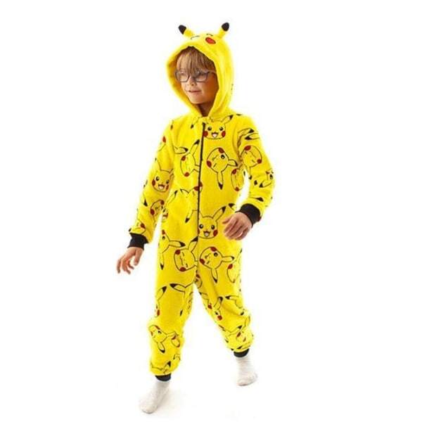 Pokemon Kids Pikachu 3D Ears Sleepsuit (11-12 Years) GOODS Superdrug   