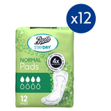 Staydry Normal Liners for Light to Moderate Incontinence 12 Pack Bundle – 144 Liners GOODS Boots   