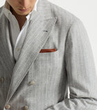 Brunello Cucinelli silk pocket square 35cm - British product