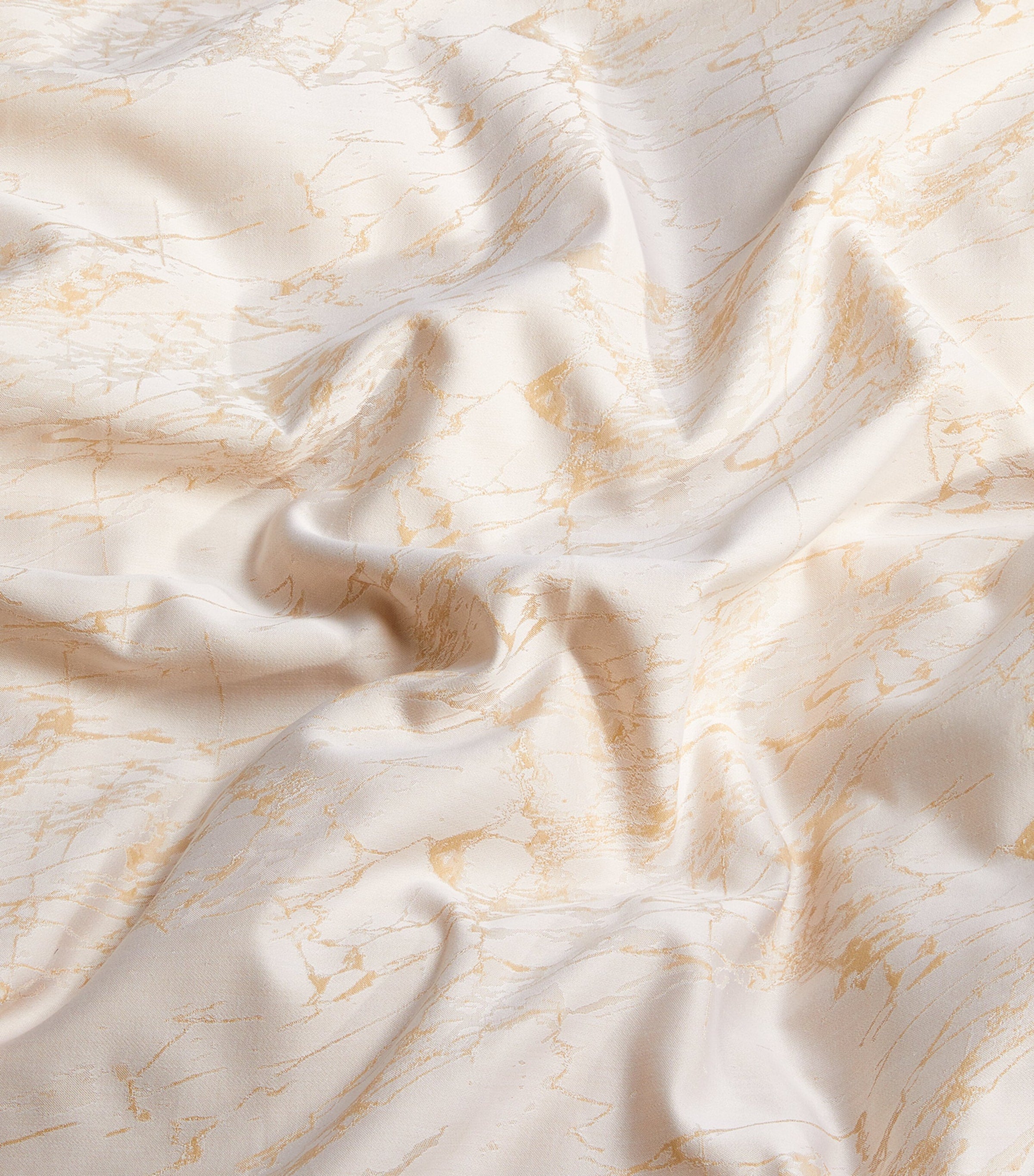 King Duvet Cover with Marble Print, 230cm x 220cm, 600-800 Thread Count