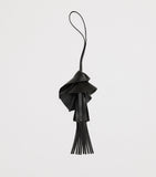 Ralph Lauren lambskin floral bag charm with tassels, UK version