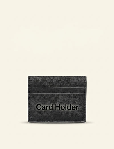 selfridges Prada Logo-Plaque Saffiano Leather Card Holder- Buy online at McGrocer