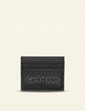 Prada logo-plaque saffiano leather card holder - British product