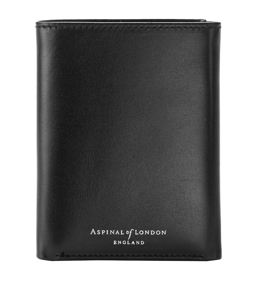 Aspinal of London leather trifold wallet (British brand)