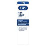 E45 Itch Relief Cream 50g emollient tube - British product