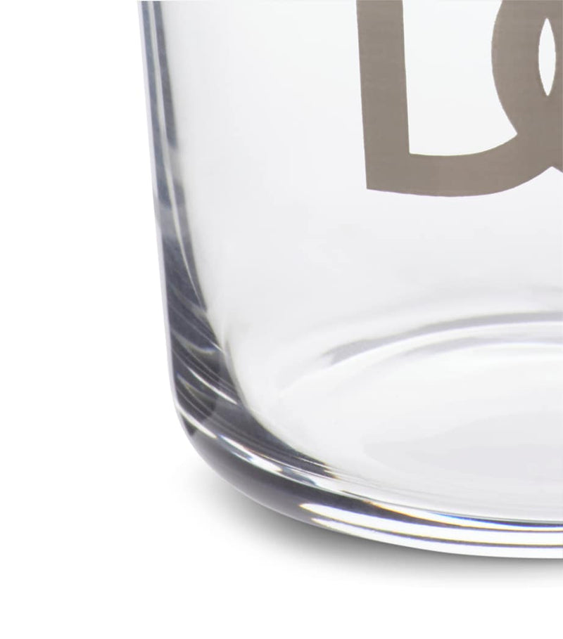 Dolce&Gabbana DG Logo glasses set of 2 with silver rim - British product