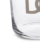 Dolce&Gabbana DG Logo glasses set of 2 with silver rim - British product