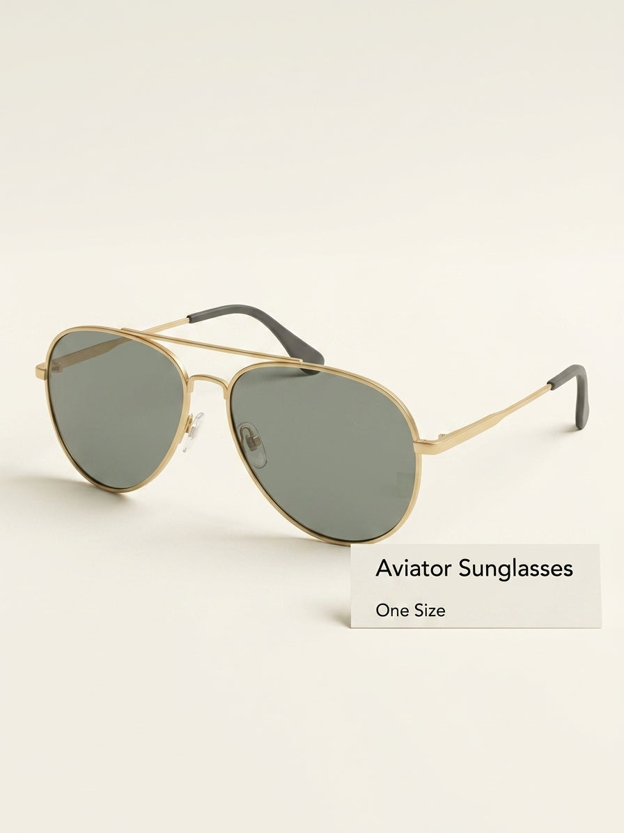 Burberry Oliver polarised aviator sunglasses gold grey, UK version