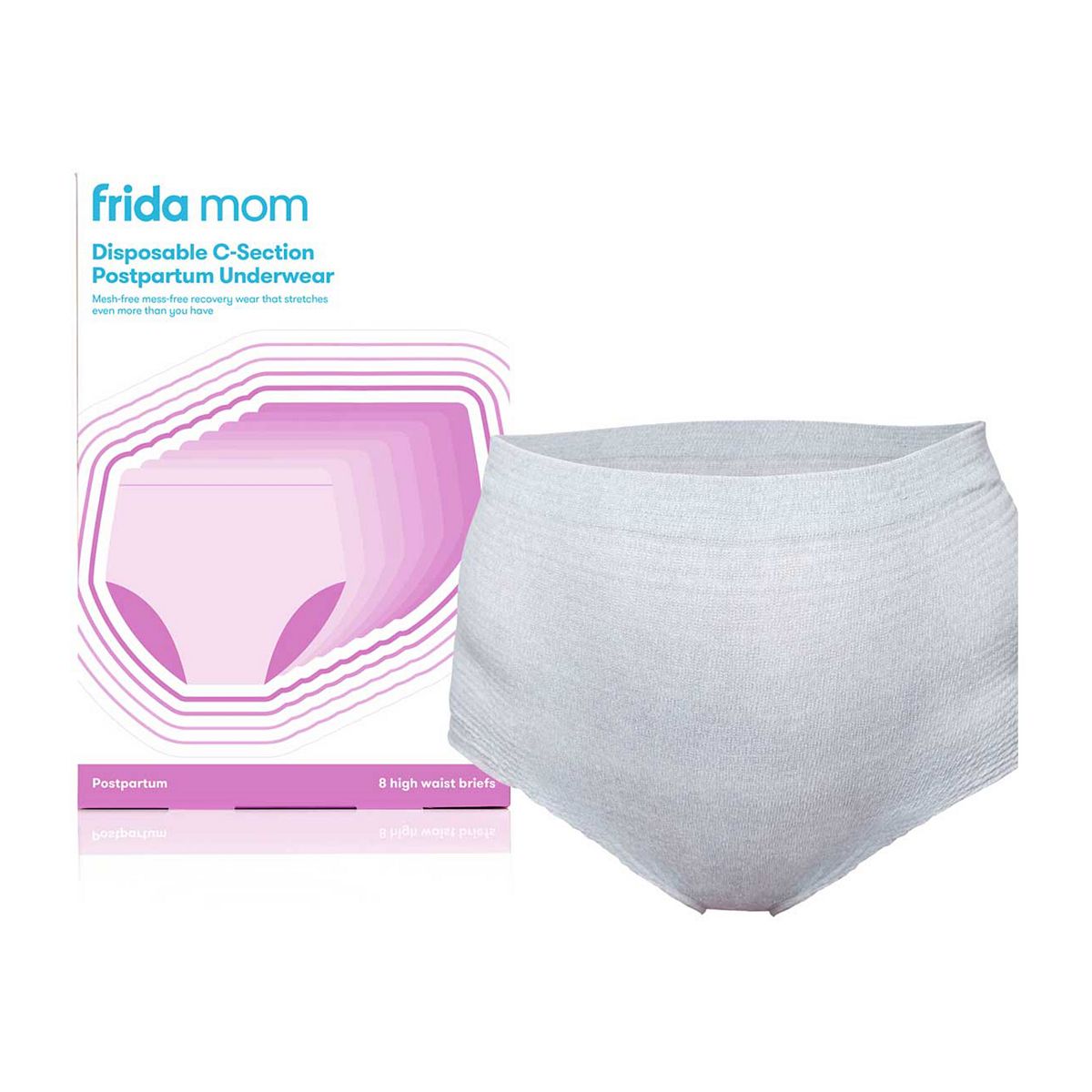 FridaMom High-waist Disposable Postpartum Underwear (8 Pack) GOODS Boots   