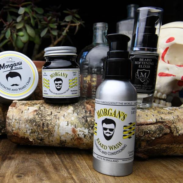 Morgan's Beard Wash Cleansing Conditioning, imported from the UK