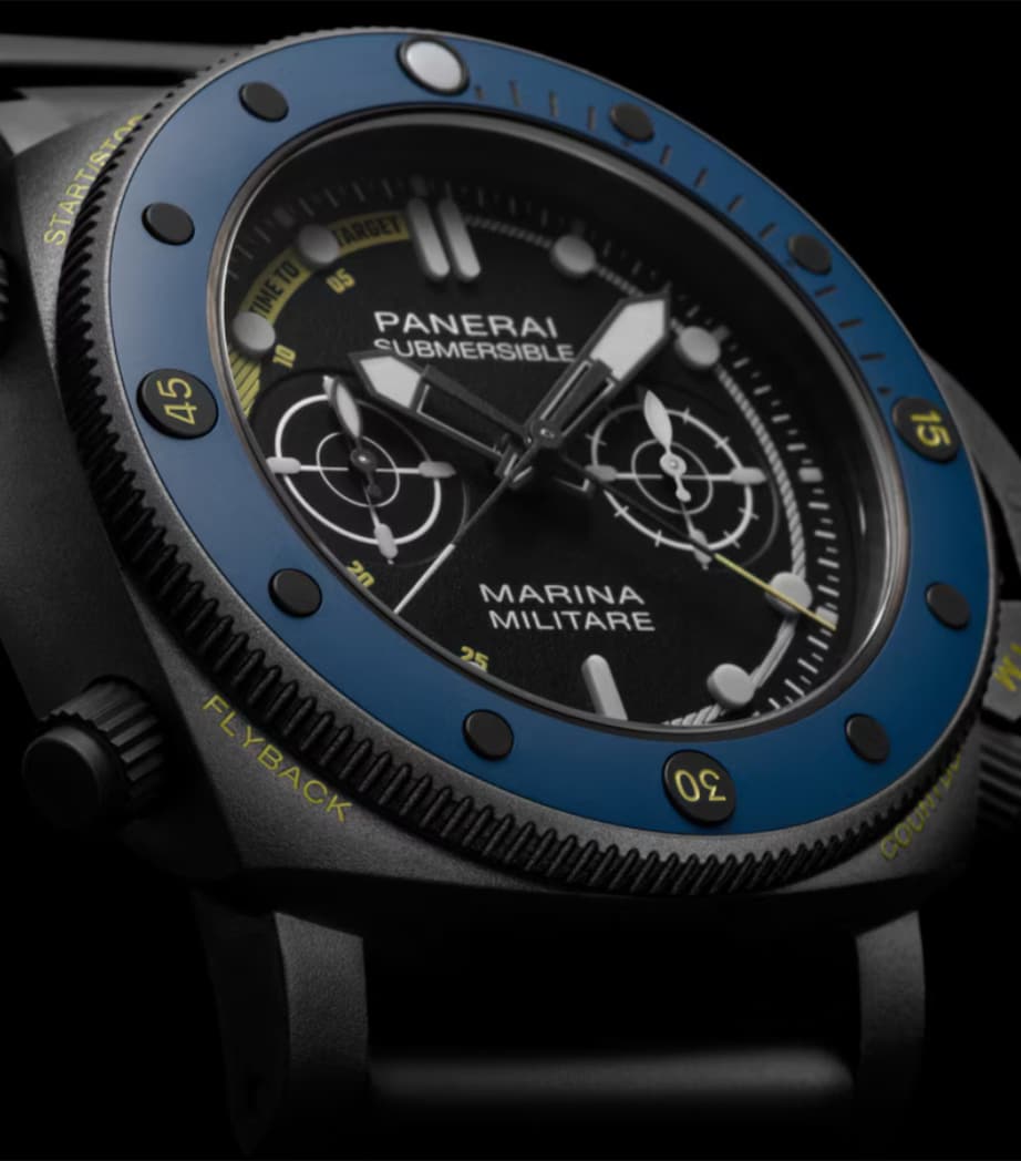 Panerai titanium Submersible Marina Militare dive watch 47mm (British brand)