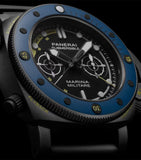 Panerai titanium Submersible Marina Militare dive watch 47mm (British brand)