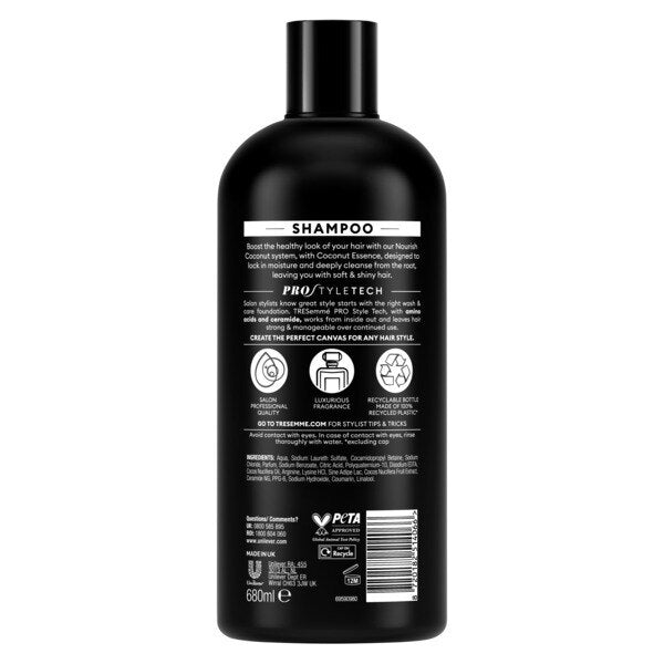 Tresemme Nourishing Coconut Shampoo 680ml GOODS Superdrug   