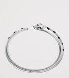 Cartier Panthère white gold bracelet tsavorite garnet onyx - British product