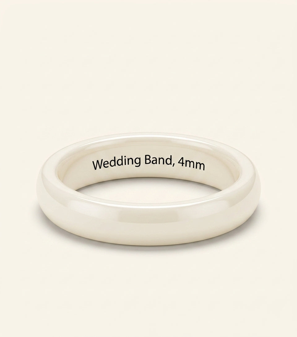 Cartier d'Amour rose gold wedding ring, imported from the UK