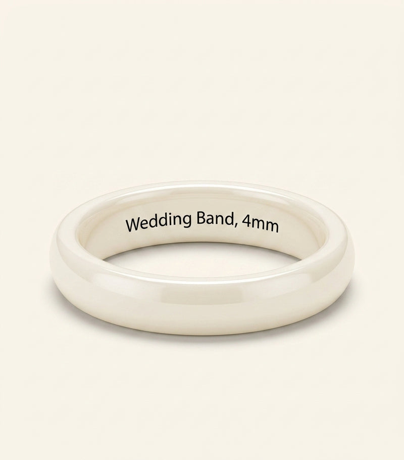 Cartier d'Amour rose gold wedding ring, imported from the UK