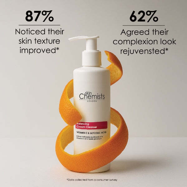 skinChemists Vitamin C anti-ageing cream cleanser 200ml, UK version