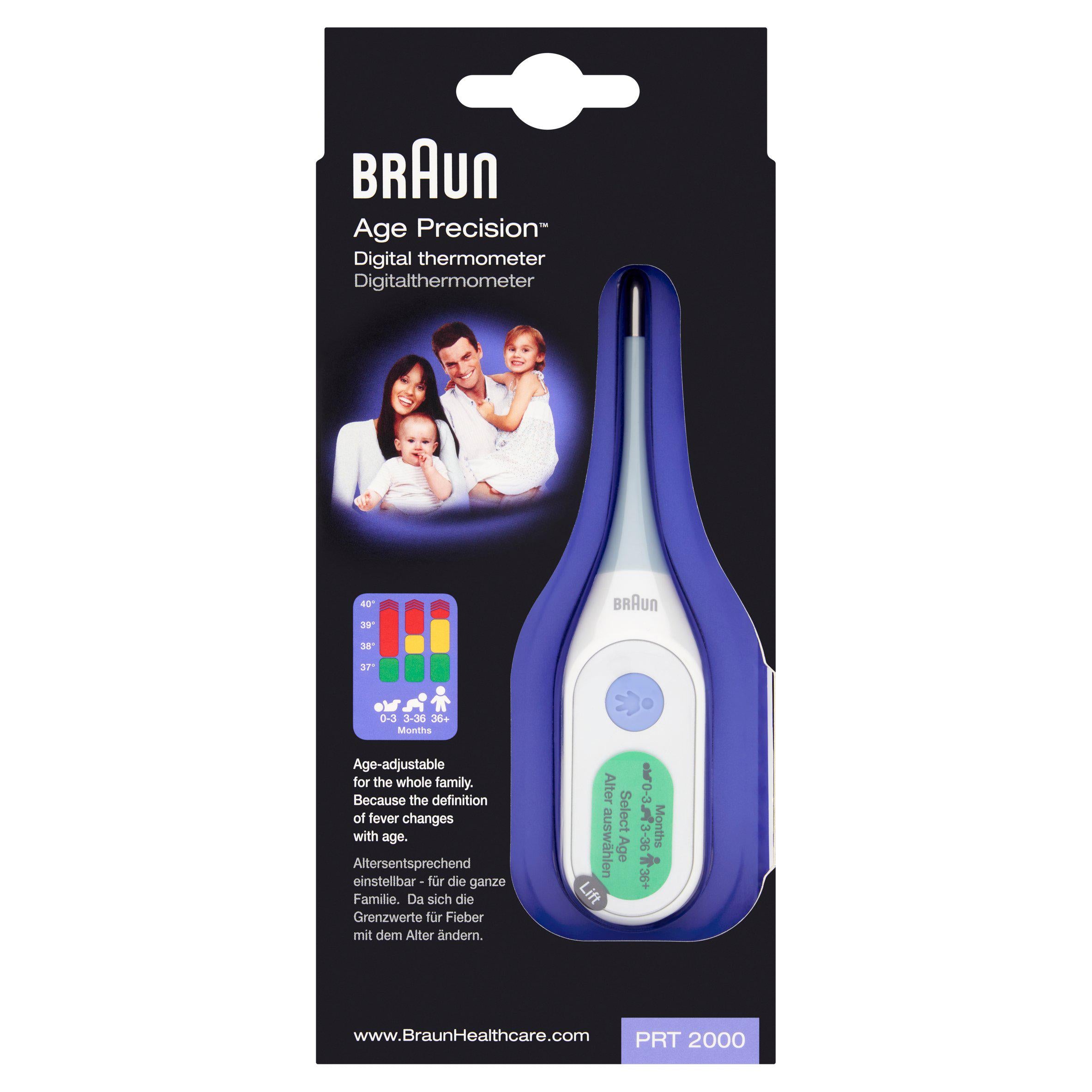 Braun Age Precision Digital Thermometer GOODS Sainsburys   