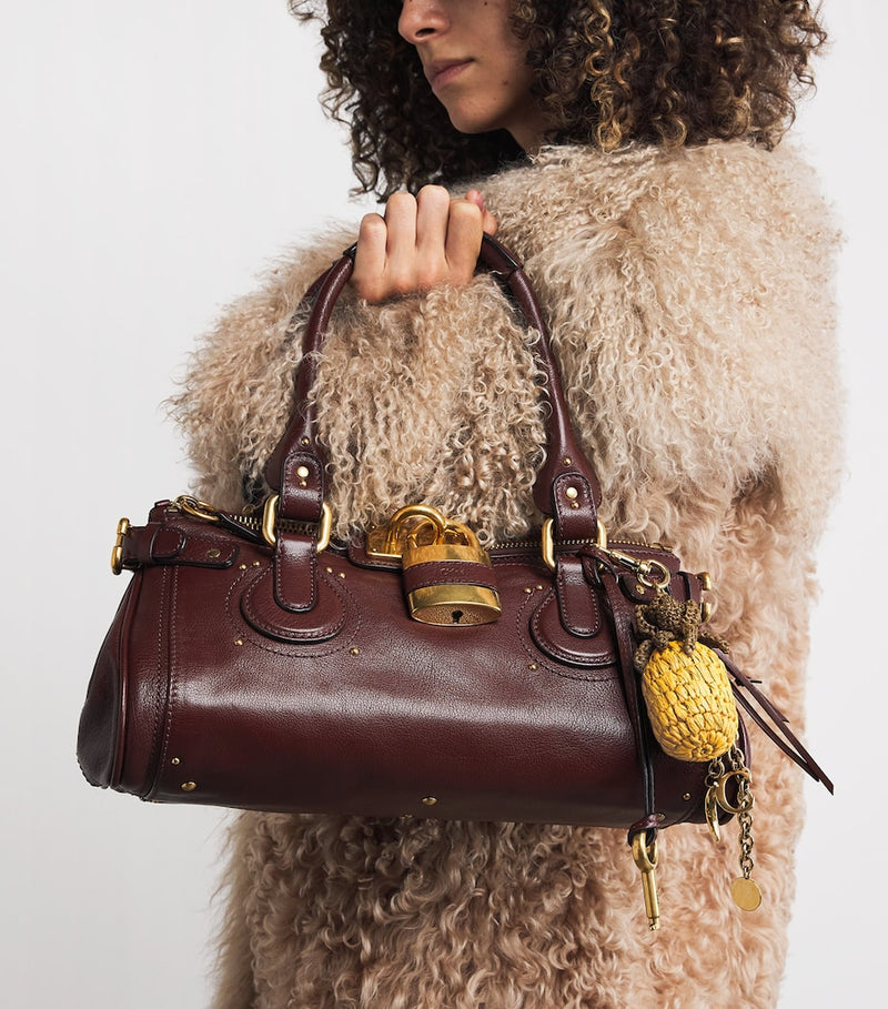 Chloé raffia pineapple bag charm - British product