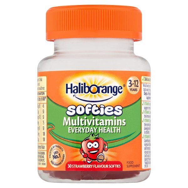 Haliborange Multivitamins Strawberry Flavoured - 30 Softies GOODS Superdrug   