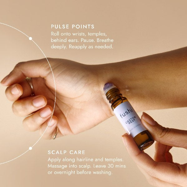 Fushi calming roll-on with lavender oil 10ml, imported from the UK