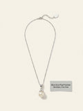 Vivienne Westwood Aleksa silver-tone pendant necklace - British product