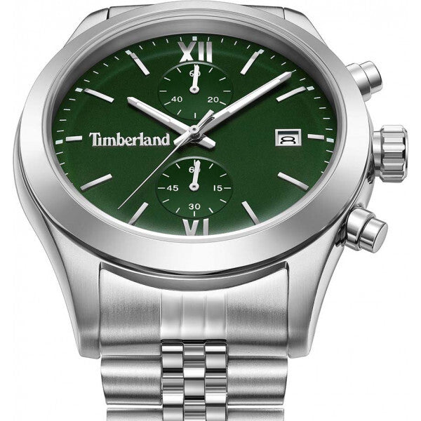 Timberland Mens Ripgorge stainless steel watch (British brand)