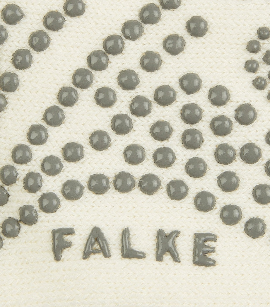 Falke cuddle pad socks with grip treads, imported from the UK