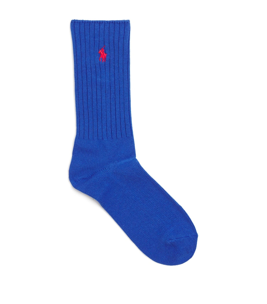 Polo Ralph Lauren cotton-blend classic crew socks, UK version