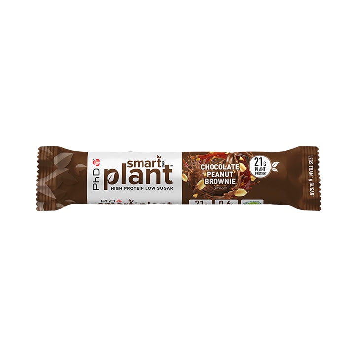 PhD Smart Bar Plant Vanilla Fudge Protein Bar 64g GOODS Holland&Barrett   