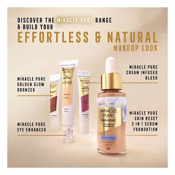 Max Factor liquid bronzer Medium To Deep, imported from the UK
