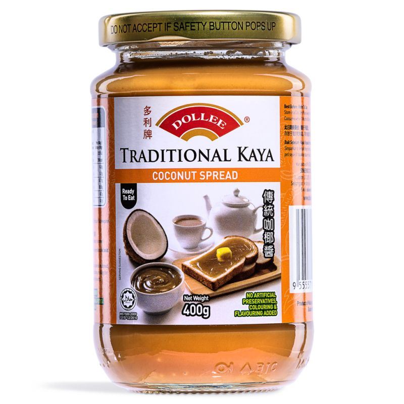 Dollee traditional kaya coconut spread, UK version