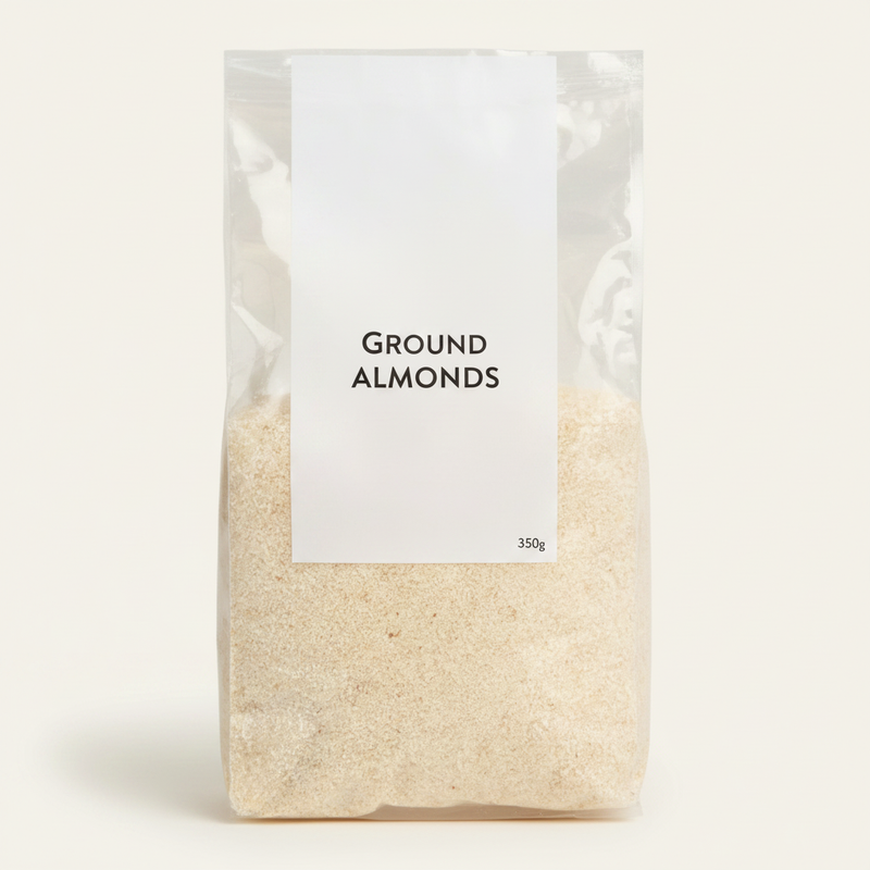 Holland & Barrett Ground Almonds 350g bag, UK version