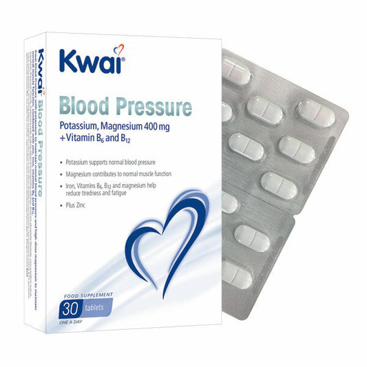 Kwai Blood Pressure 30 Tablets Heart & Circulation Supplements Holland&Barrett   