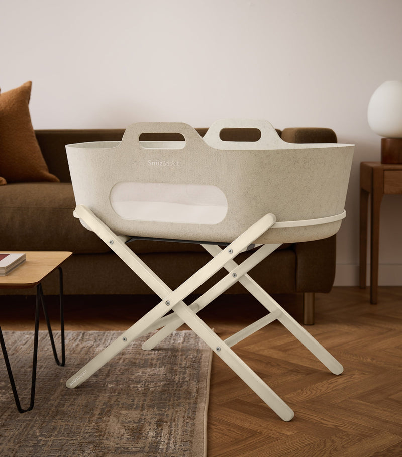Snüz SnüzBaskit Barley Moses basket and stand, UK version