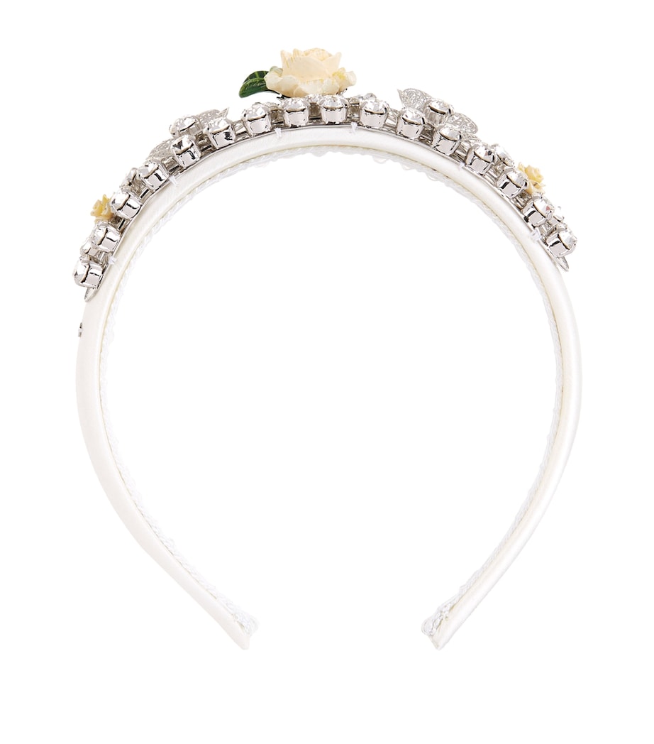 Dolce&Gabbana Kids Floral-Detail Tiara - British product