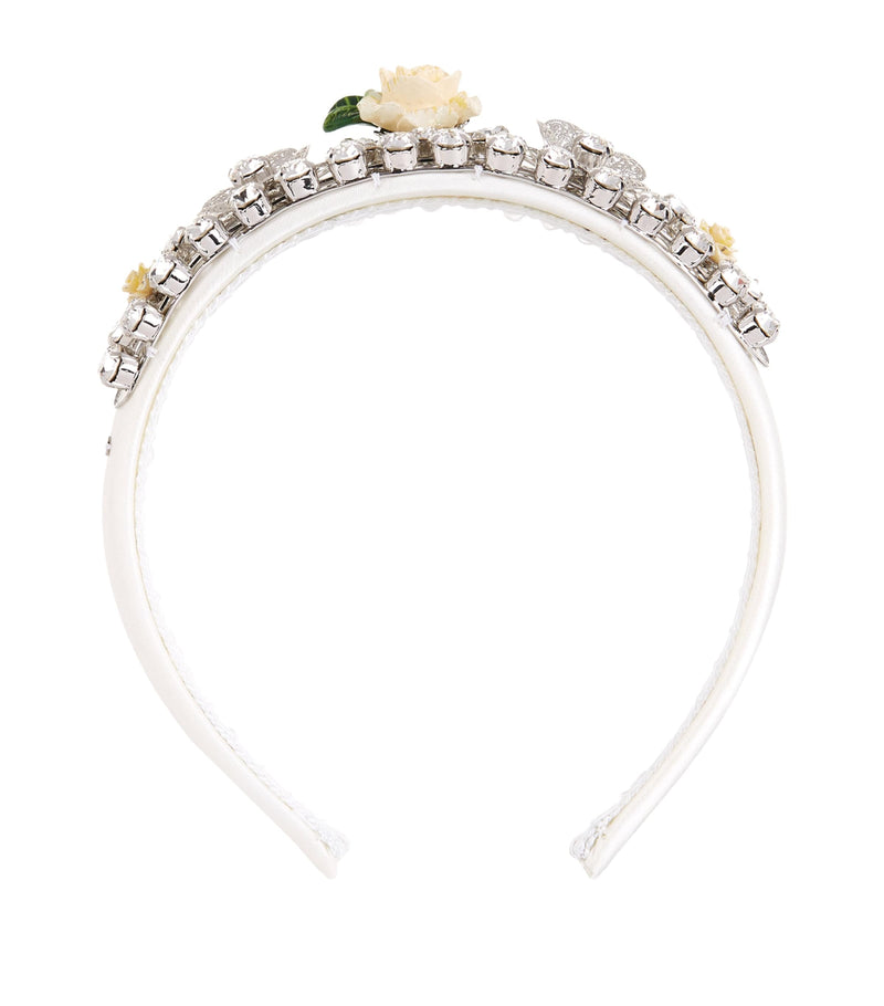 Dolce&Gabbana Kids Floral-Detail Tiara - British product