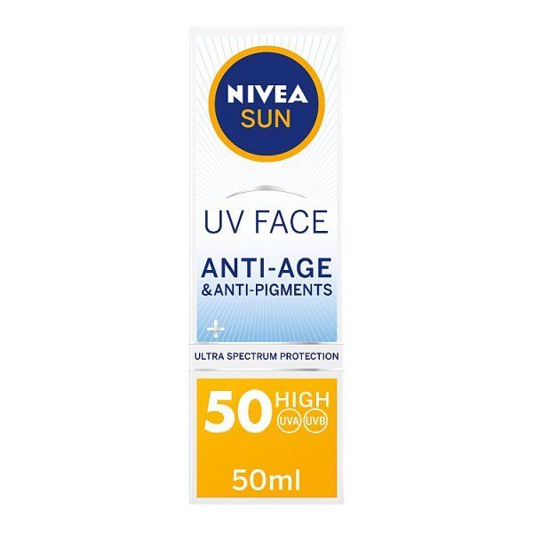 NIVEA SUN UV Face SPF 50 Q10 Anti-Age & Anti-Pigments 50ml