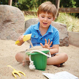 Green Toys 4 Piece Sand Play Set - Green Bucket GOODS Superdrug   