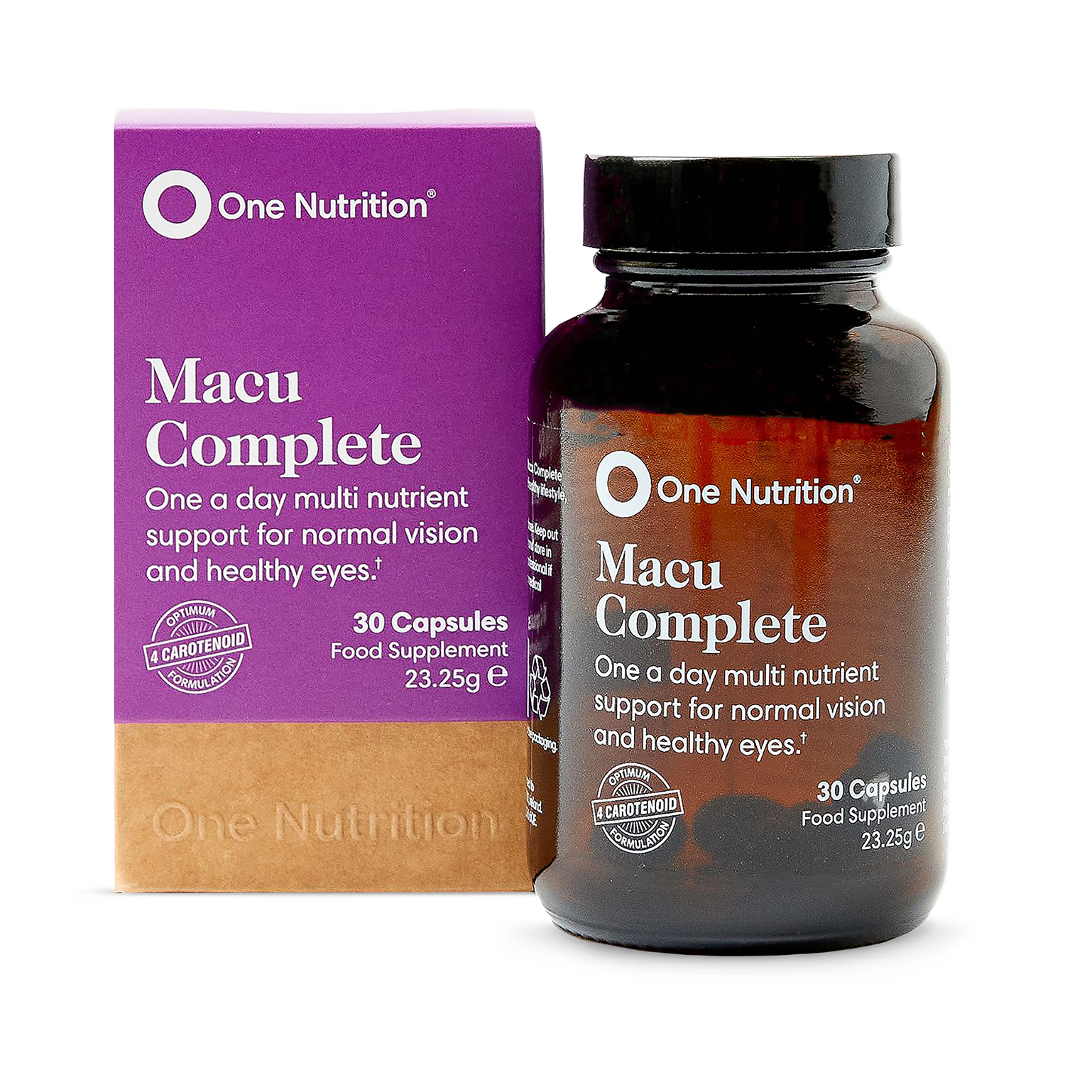 One Nutrition Macu Complete supplement 30 capsules, UK version