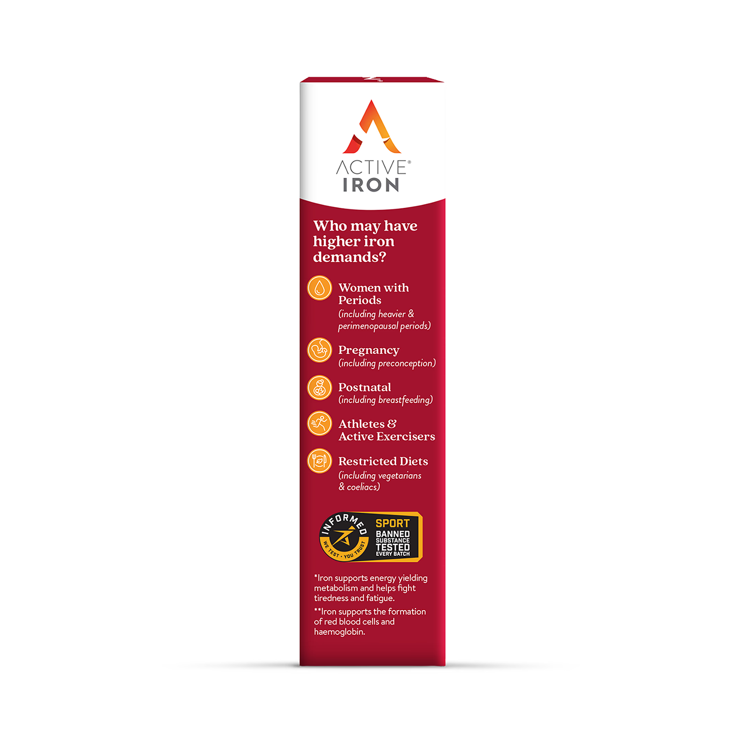 Active Iron Advance 25mg 30 Capsules