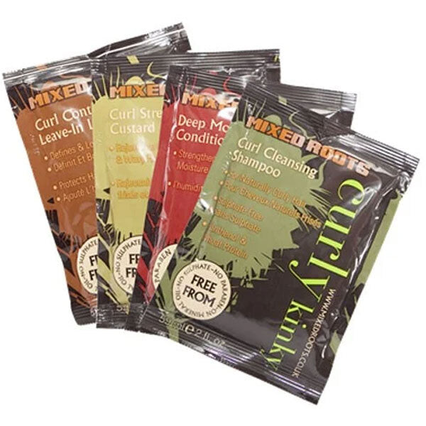 Mixed Roots travel pack 4 sachets - British product