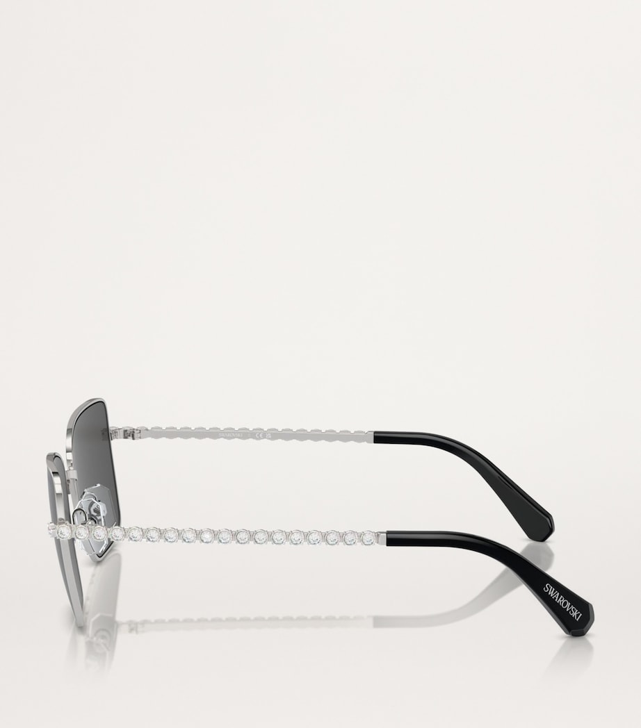 Swarovski metal sunglasses SK7015, UK version
