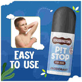 Scrubbingtons kids deodorant roll on coconut 75ml (British brand)