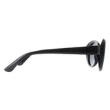 INVU B2022 black grey polarised women sunglasses oval frame, UK version
