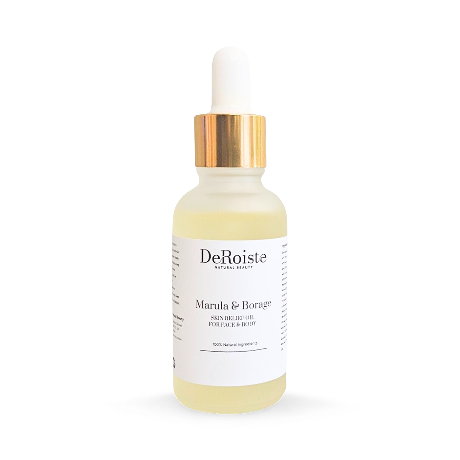 Marula & Borage skin relief oil (British brand)