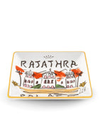 GINORI 1735 Rajathra Palace decorative tray 13.5cm - British product