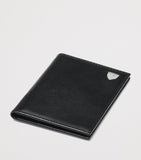 Aspinal of London leather double fold card holder 11cm, imported from the UK