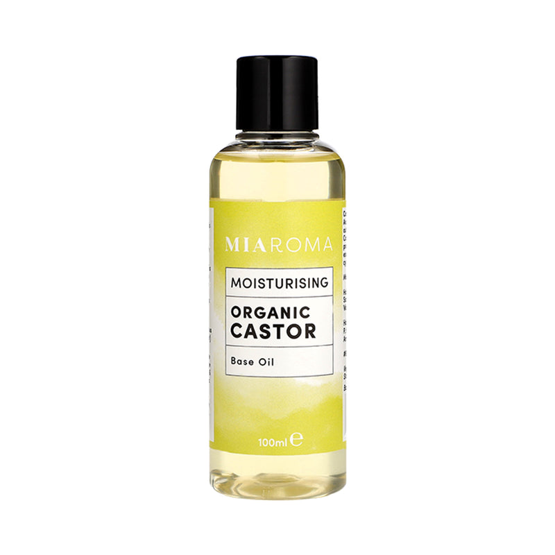 Miaroma Organic Castor Base Oil 100ml, imported from the UK